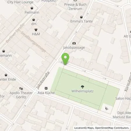 Standortübersicht der Tankstelle Stadtwerke Görlitz AG in 02826 Görlitz