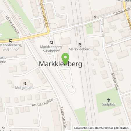 Standortübersicht der Strom (Elektro) Tankstelle: Stadtverwaltung Markkleeberg in 04416, Markkleeberg