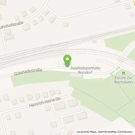 Standortübersicht der Tankstelle Gemeinde Borsdorf in 04451 Borsdorf