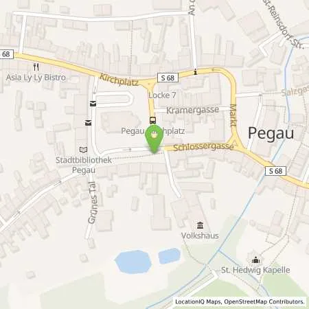 Standortübersicht der Tankstelle envia Mitteldeutsche Energie AG in 04523 Pegau