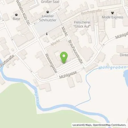 Standortübersicht der Tankstelle Städtische Werke Borna GmbH in 04552 Borna