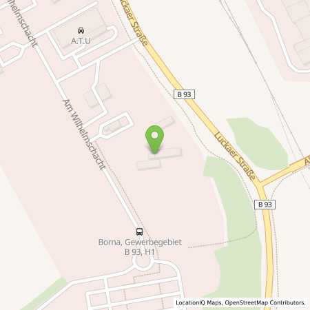 Standortübersicht der Strom (Elektro) Tankstelle: Autowaschpark B&M OHG in 04552, Borna