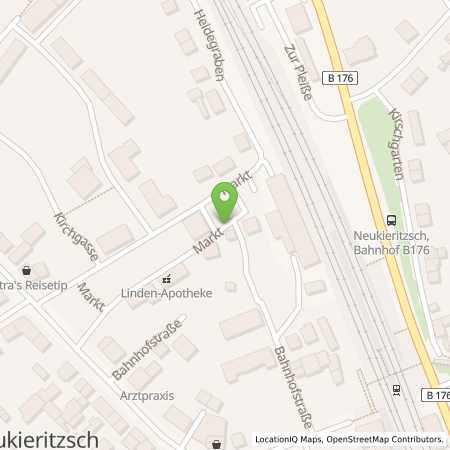 Standortübersicht der Strom (Elektro) Tankstelle: envia Mitteldeutsche Energie AG in 04575, Neukieritzsch