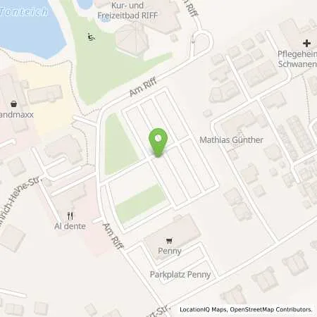 Standortübersicht der Tankstelle envia Mitteldeutsche Energie AG in 04651 Bad Lausick