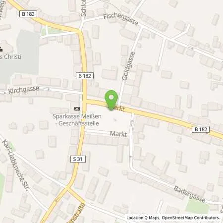 Standortübersicht der Tankstelle SachsenEnergie AG in 01313 Strehla