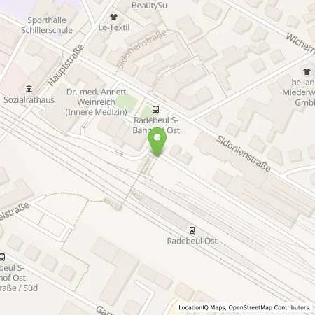 Standortübersicht der Tankstelle Stadtwerke Elbtal GmbH in 01445 Radebeul