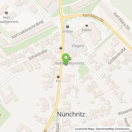 Standortübersicht der Strom (Elektro) Tankstelle: SachsenEnergie AG in 01612, Nnchritz