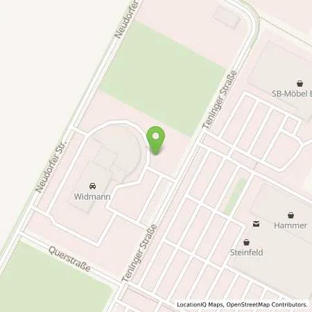 Standortübersicht der Tankstelle Autohaus Bruno Widmann GmbH in 01619 Zeithain