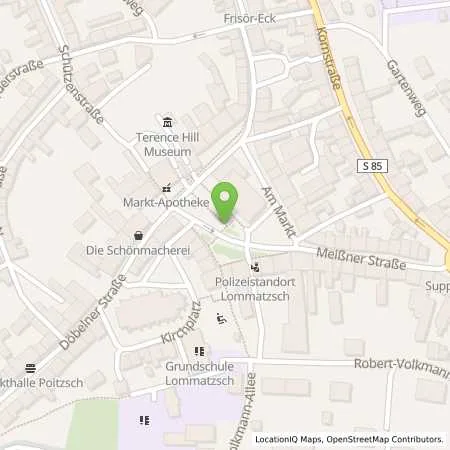 Standortübersicht der Tankstelle SachsenEnergie AG in 01623 Lommatzsch