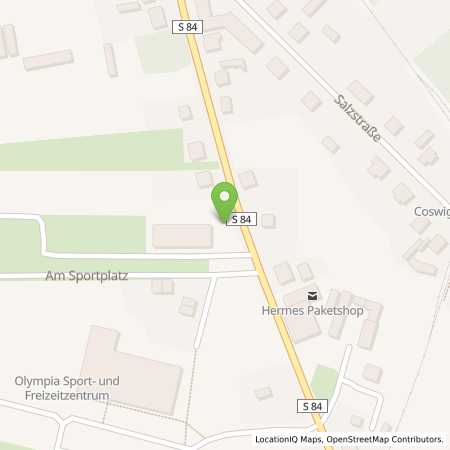 Standortübersicht der Strom (Elektro) Tankstelle: Comfortcharge GmbH in 01640, Coswig