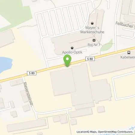 Standortübersicht der Tankstelle innogy eMobility Solutions GmbH in 01662 Meißen