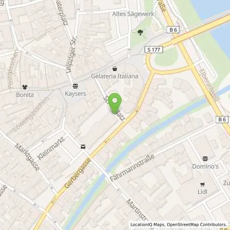 Standortübersicht der Tankstelle Meißener Stadtwerke GmbH in 01662 Meißen