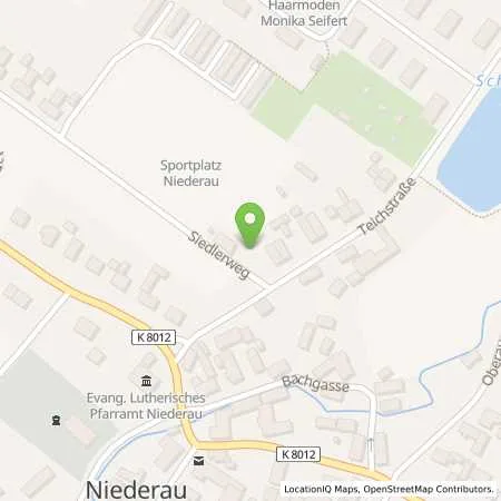 Standortübersicht der Tankstelle SachsenEnergie AG in 01689 Niederau