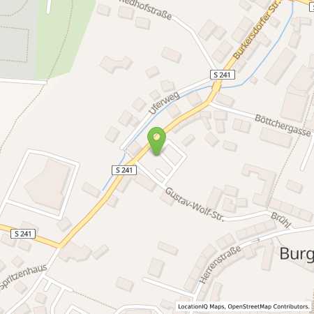 Standortübersicht der Strom (Elektro) Tankstelle: envia Mitteldeutsche Energie AG in 09217, Burgstdt