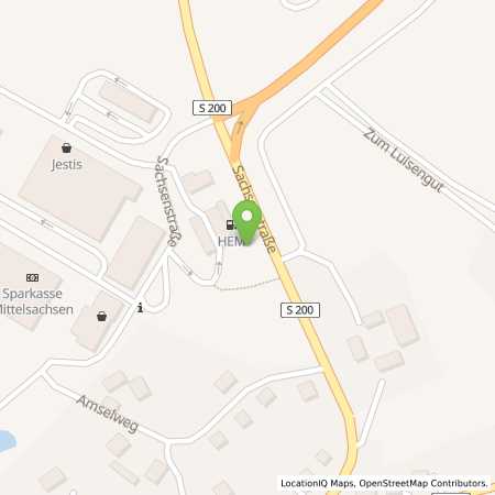 Standortübersicht der Strom (Elektro) Tankstelle: Allego GmbH in 09244, Oberlichtenau