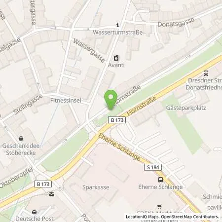 Standortübersicht der Tankstelle Stadtwerke Freiberg AG in 09599 Freiberg