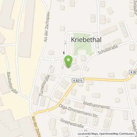 Standortübersicht der Tankstelle envia Mitteldeutsche Energie AG in 09648 Kriebstein