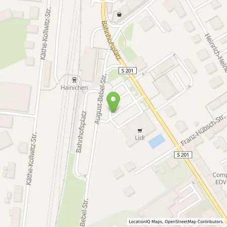 Standortübersicht der Tankstelle Lidl Dienstleistung GmbH & Co. KG in 09661 Hainichen