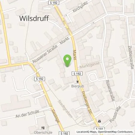 Standortübersicht der Tankstelle SachsenEnergie AG in 01723 Wilsdruff