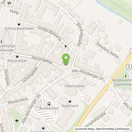 Standortübersicht der Tankstelle SachsenEnergie AG in 01744 Dippoldiswalde