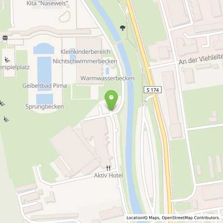 Standortübersicht der Strom (Elektro) Tankstelle: SachsenEnergie AG in 01796, Pirna