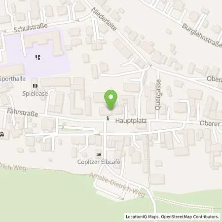 Standortübersicht der Tankstelle SachsenEnergie AG in 01796 Pirna