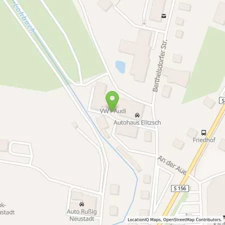 Standortübersicht der Tankstelle Autohaus Elitzsch GmbH in 01844 Neustadt in Sachsen