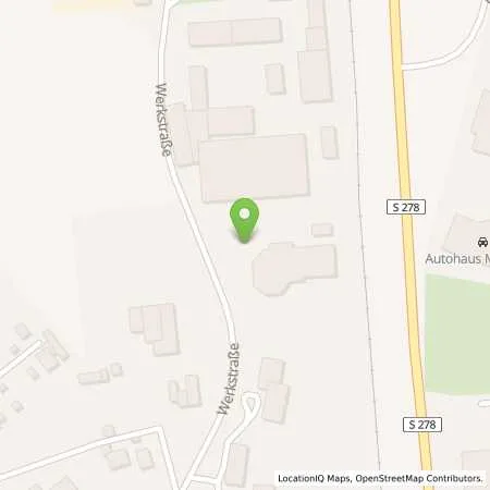 Standortübersicht der Tankstelle Autohaus Meinhold GmbH in 08209 Auerbach