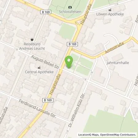 Standortübersicht der Tankstelle envia Mitteldeutsche Energie AG in 08223 Falkenstein