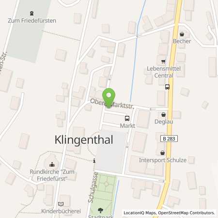 Standortübersicht der Strom (Elektro) Tankstelle: envia Mitteldeutsche Energie AG in 08248, Klingenthal