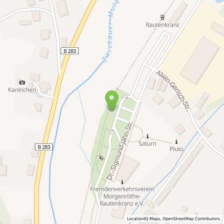 Standortübersicht der Strom (Elektro) Tankstelle: Electric ELB Gebäudetechnik GmbH in 08262, Morgenrthe-Rautenkranz