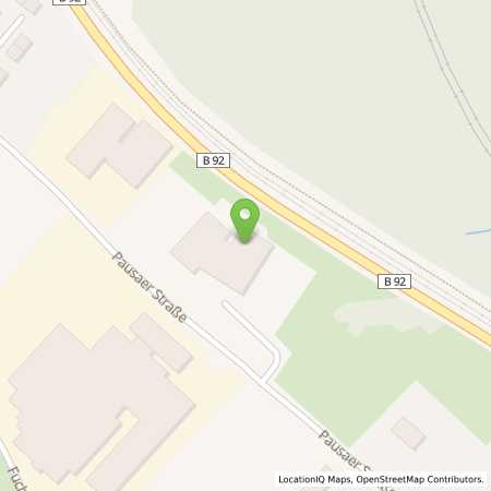 Standortübersicht der Strom (Elektro) Tankstelle: Autohaus Strauß GmbH in 08525, Plauen