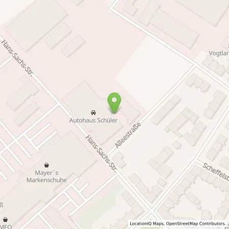 Standortübersicht der Tankstelle Autohaus Schüler & Co GmbH in 08525 Plauen