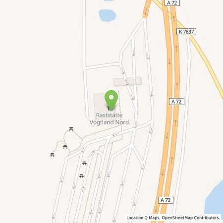 Standortübersicht der Tankstelle Charge-ON in 08527 Plauen