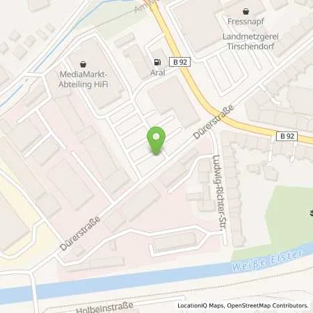 Standortübersicht der Tankstelle Stadtwerke - Strom Plauen GmbH & Co. KG in 08527 Plauen