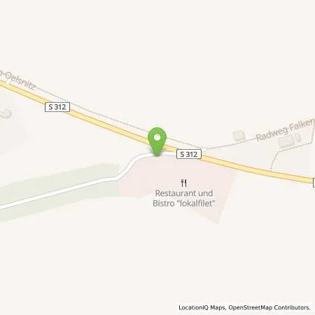 Standortübersicht der Tankstelle Stadtwerke OELSNITZ/V. GmbH in 08606 Oelsnitz/V.