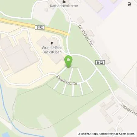 Standortübersicht der Tankstelle Stadtwerke OELSNITZ/V. GmbH in 08606 Oelsnitz/V.