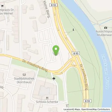 Standortübersicht der Tankstelle Zwickauer Energieversorgung GmbH in 08056 Zwickau