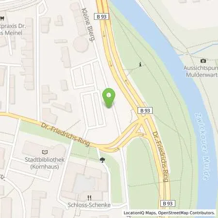 Standortübersicht der Tankstelle envia Mitteldeutsche Energie AG in 08056 Zwickau