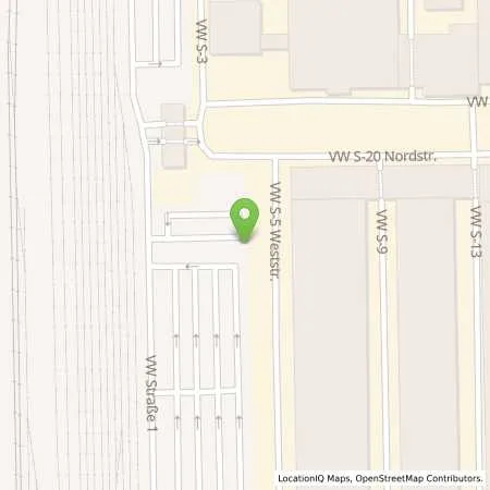 Standortübersicht der Tankstelle VW Group Charging GmbH in 08058 Zwickau