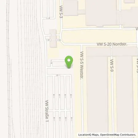 Standortübersicht der Tankstelle VW Group Charging GmbH in 08058 Zwickau