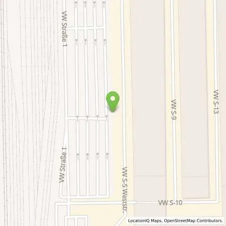 Standortübersicht der Tankstelle VW Group Charging GmbH in 08058 Zwickau