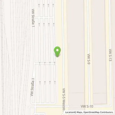 Standortübersicht der Tankstelle VW Group Charging GmbH in 08058 Zwickau