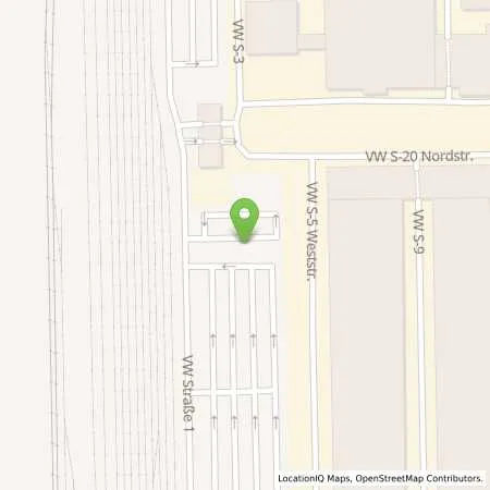 Standortübersicht der Tankstelle VW Group Charging GmbH in 08058 Zwickau