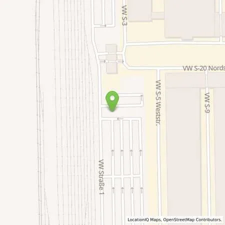 Standortübersicht der Tankstelle VW Group Charging GmbH in 08058 Zwickau