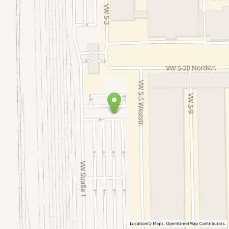 Standortübersicht der Tankstelle VW Group Charging GmbH in 08058 Zwickau