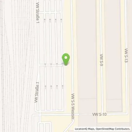 Standortübersicht der Tankstelle VW Group Charging GmbH in 08058 Zwickau