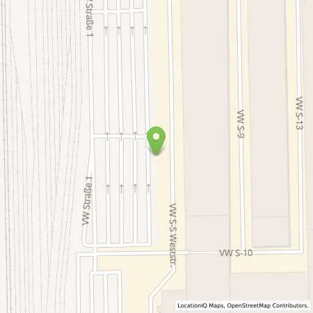 Standortübersicht der Tankstelle VW Group Charging GmbH in 08058 Zwickau