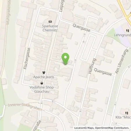 Standortübersicht der Tankstelle Stadtwerke Glauchau Dienstlesitungsgesellschaft mbH in 08371 Glauchau