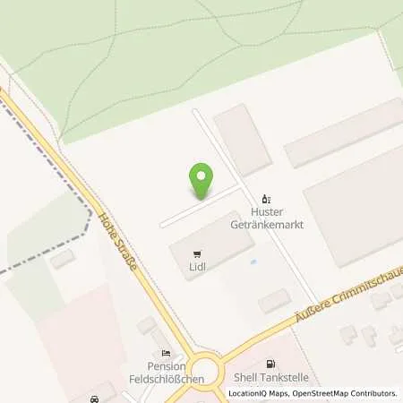 Standortübersicht der Tankstelle Lidl Dienstleistung GmbH & Co. KG in 08393 Meerane